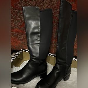 Black boots